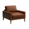 Kožené křeslo Musso Tufted