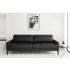 Tmavě šedá třímístná kožená pohovka MESONICA Musso Tufted 211 cm -fv-interier-25
