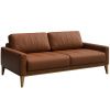 Kožená pohovka Musso Tufted 173 cm