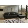 Tmavě šedá kožená rohová pohovka MESONICA Musso Tufted, pravá, 248 cm -fv-interier-25