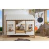 Bílá dřevěná dětská postel Vipack Housebed 90 x 200 cm -fv-interier-25