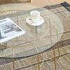 Hnědý látkový koberec Kave Home Brunilda 160 x 230 cm -fv-interier-25