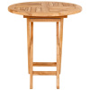 Teakový zahradní bistro stolek Koby 70 cm