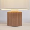 Bílá látková stolní lampa Kave Home Eshe -fv-interier-25