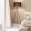 Černá látková stojací lampa Kave Home Ikia 157 cm -fv-interier-25