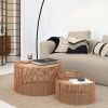 Set dvou ratanových konferenčních stolků Kave Home Elmima 66/55 cm -fv-interier-25
