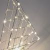 Stříbrná vánoční LED dekorace ve tvaru vánočního stromku Kave Home Phytia -fv-interier-25