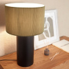 Šedá lněná stolní lampa Kave Home Domicina -fv-interier-25