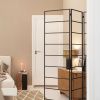 Šedá lněná stolní lampa Kave Home Domicina -fv-interier-25