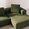 Manšestrová rohová pohovka Blok 330 cm, pravá -fv-interier-25