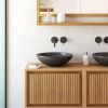 Černé terrazzo umyvadlo Kave Home Delina 40 cm -fv-interier-25