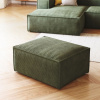 Zelený manšestrový taburet Kave Home Blok 90 x 70 cm -fv-interier-25