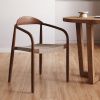 Hnědý akátový kulatý jídelní stůl Kave Home Nahla 90 cm -fv-interier-25