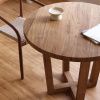 Hnědý akátový kulatý jídelní stůl Kave Home Nahla 90 cm -fv-interier-25