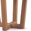 Hnědý akátový kulatý jídelní stůl Kave Home Nahla 90 cm -fv-interier-25