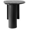 288655 5 cerny dubovy pracovni stul audo eclipse 160 x 80 cm