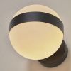 Bílo černá skleněná nástěnná lampa Kave Home Anasol 15 cm -fv-interier-25