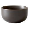 Tmavě hnědo šedá porcelánová miska MENU NEW NORM 10 cm