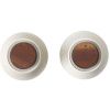 Set dvou béžových keramických mlýnků na sůl a pepř MENU GRINDER 20,5 cm