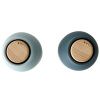 Set dvou modrých silikonových mlýnků na sůl a pepř MENU GRINDER 20,5 cm