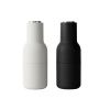 Set dvou šedo černých silikonových mlýnků na sůl a pepř AUDO GRINDER III. 20,5 cm