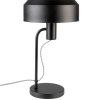 Černá kovová stolní lampa WLL LANDON