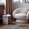 Bílé látkové lounge křeslo Bloomingville Ted -fv-interier-25