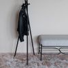 Šedá látková lavice WLL MILOU 90 cm -fv-interier-25