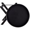 Černý dřevěný odkládací stolek Bloomingville Freya 40 cm