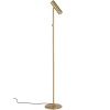 Zlatá kovová stojací lampa Aris 150 cm