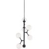 Skleněné závěsné světlo Atom 31 cm