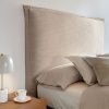 Béžové čalouněné čelo k posteli Kave Home Tanit 200 cm -fv-interier-25