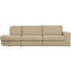 Pískově hnědý látkový středový modul Flaireen 90 cm