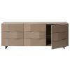 Kávově hnědá komoda Marco Barotti Linea Diamond 180 x 45 cm