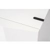 Bílá komoda Marco Barotti Linea Diamond 180 x 45 cm -fv-interier-25