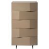 Kávově hnědá komoda Marco Barotti Linea Diamond 60 x 45 cm