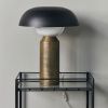Černo zlatá kovová stolní lampa Big Fellow -fv-interier-25
