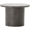 Šedý betonový konferenční stolek Stone 65 cm