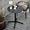 Černý zahradní kulatý kovový stolek Helo 70 cm -fv-interier-25
