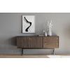 Tmavě hnědá dubová komoda ROWICO CLEARBROOK 160 x 42 cm -fv-interier-25