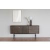 Tmavě hnědá dubová komoda ROWICO CLEARBROOK 160 x 42 cm -fv-interier-25