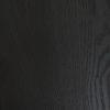Černý jasanový rozkládací jídelní stůl ROWICO FENWOOD 180-220-260 x 90 cm