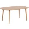 Dubový rozkládací jídelní stůl Kave Home Oqui 160-260 x 100 cm
