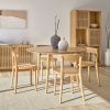 Dubový rozkládací jídelní stůl Kave Home Oqui 120-200 x 120 cm -fv-interier-25