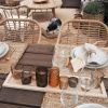 Set devíti hnědých skleněných svícnů na tácu Bloomingville Sanga -fv-interier-25