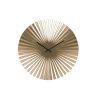 Zlaté kulaté nástěnné hodiny Trivet 40 cm