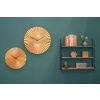 Zlaté kulaté nástěnné hodiny Trivet 50 cm -fv-interier-25