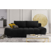 Černá čalouněná trojmístná rozkládací pohovka Windsor & Co Cirrus 215 cm -fv-interier-25