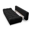 Černá čalouněná trojmístná rozkládací pohovka Windsor & Co Cirrus 215 cm -fv-interier-25
