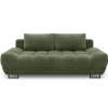 Zelená čalouněná trojmístná rozkládací pohovka Windsor & Co Cirrus 215 cm -fv-interier-25